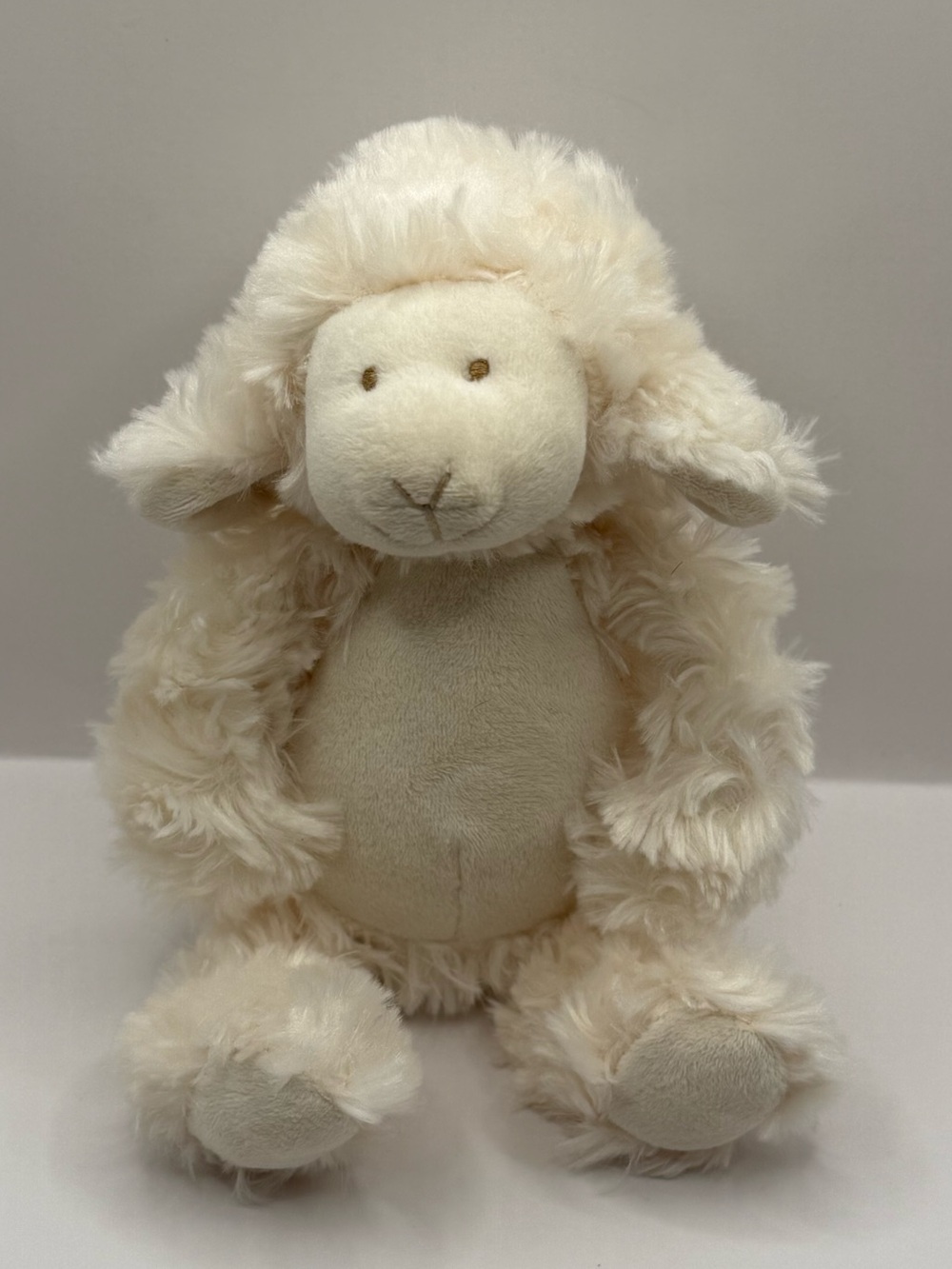 Maison Chic Baby Sheep Lamb Plush Lovey Stuffed Animal